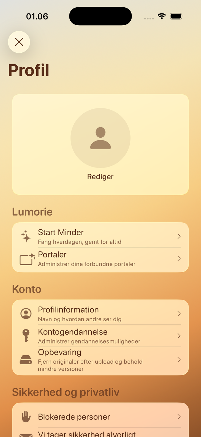 Lumorie profil